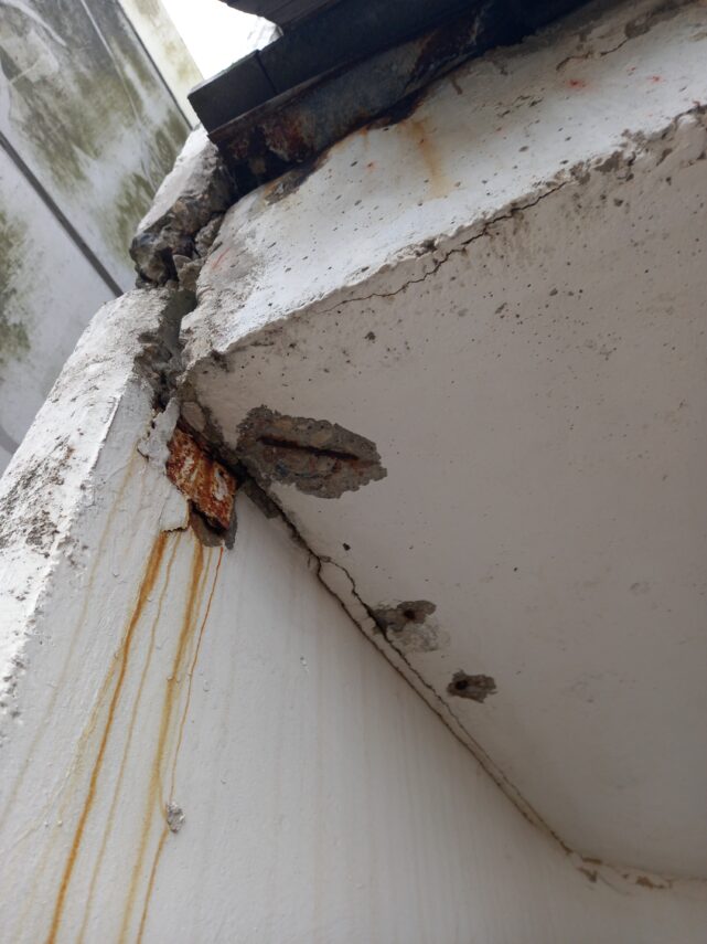 Pastato dalių avarinė būklė – nuotraukos  (atnaujinta)